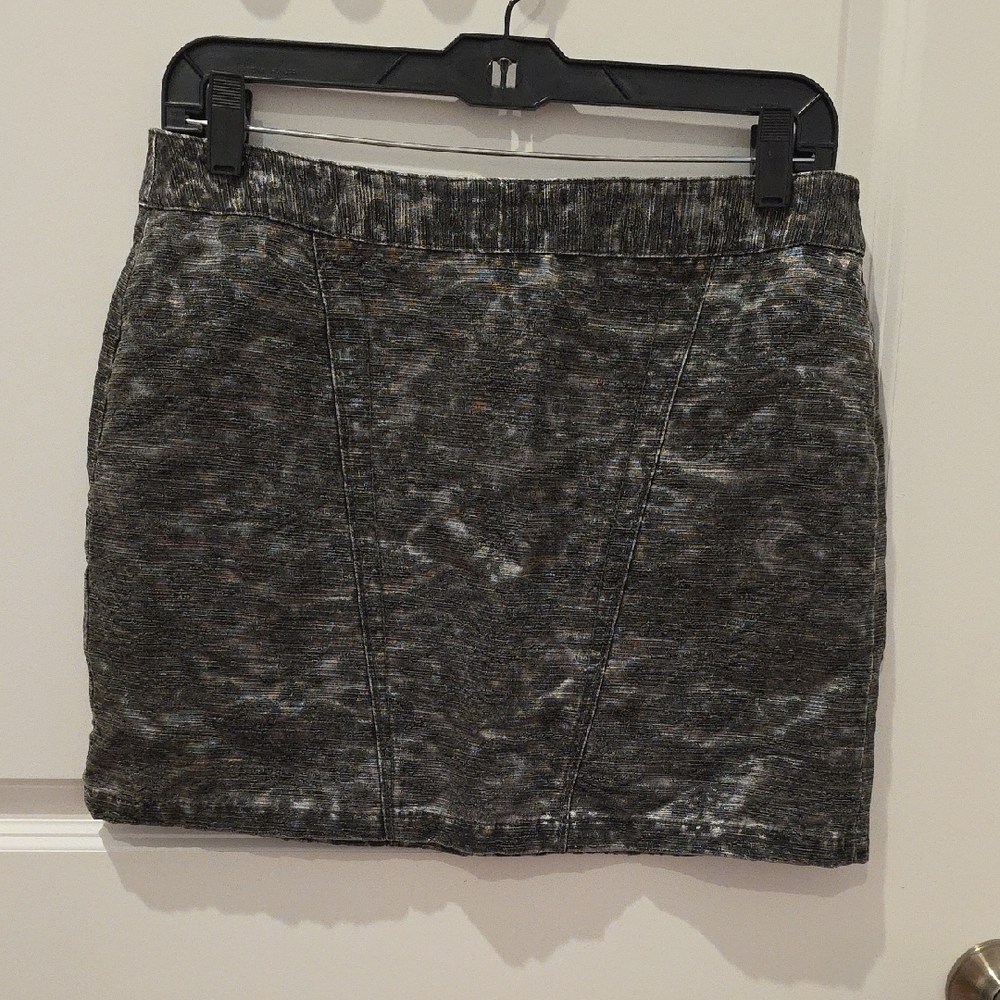 Express Charcoal Mini Skirt